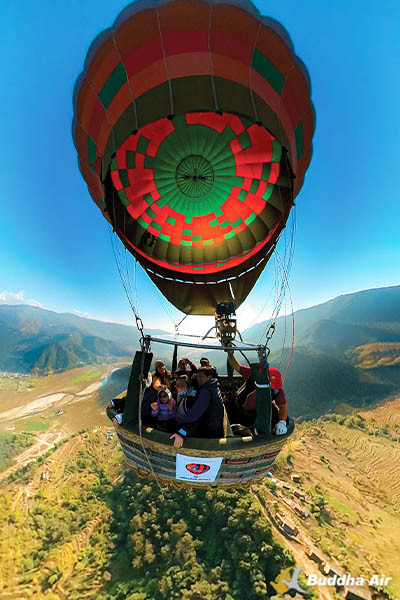 Hot Air Balloon Adventure in Pokhara